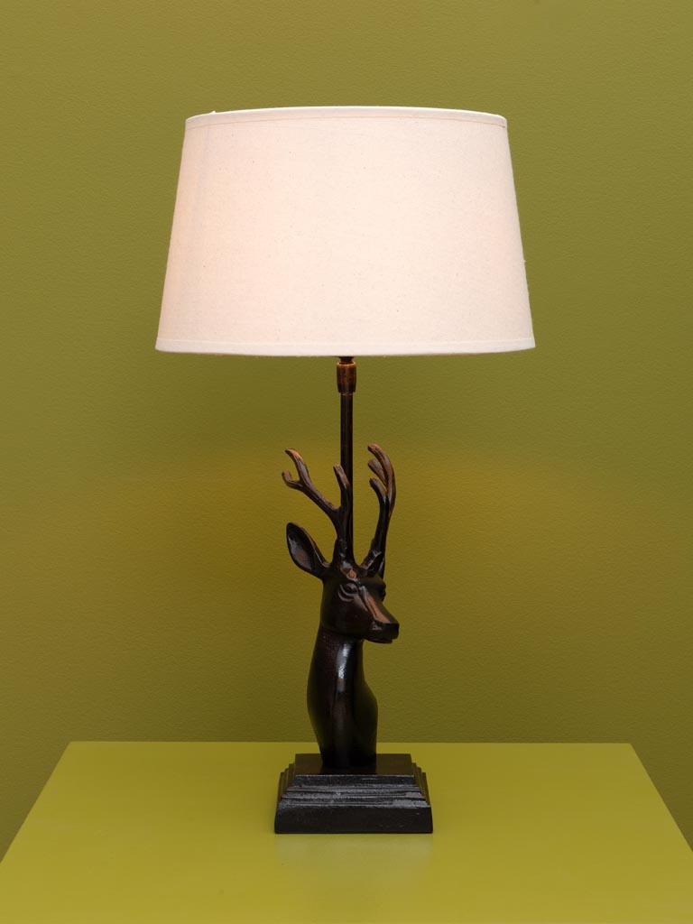 Lamp black deer head - 4