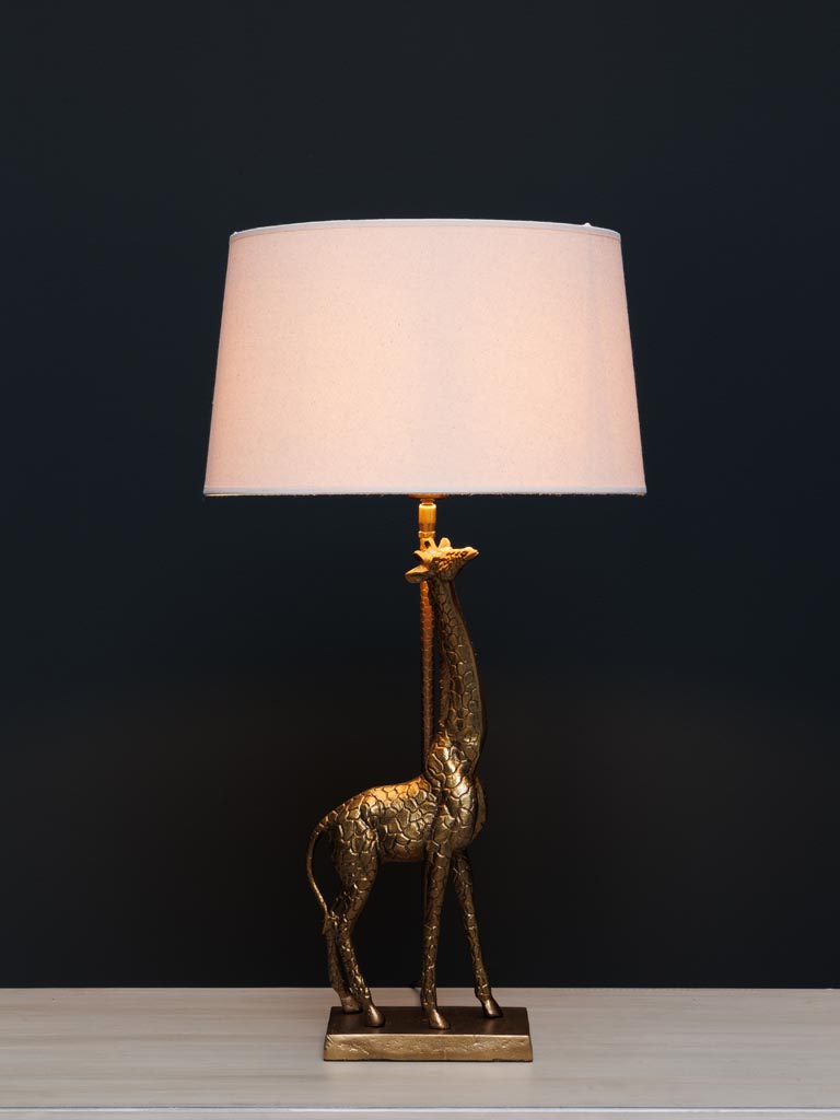 Table lamp golden Giraffe - 3