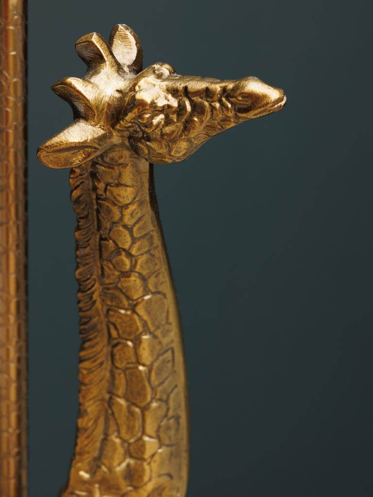 Table lamp golden Giraffe - 5