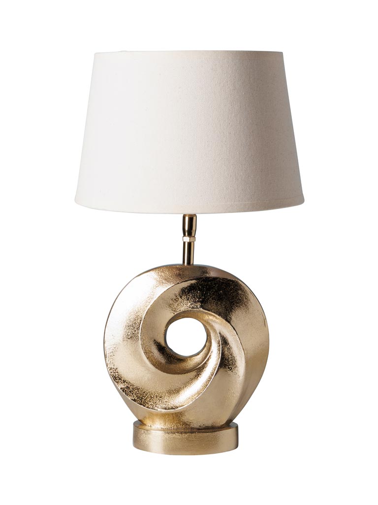 Golden table lamp Orbite - 2