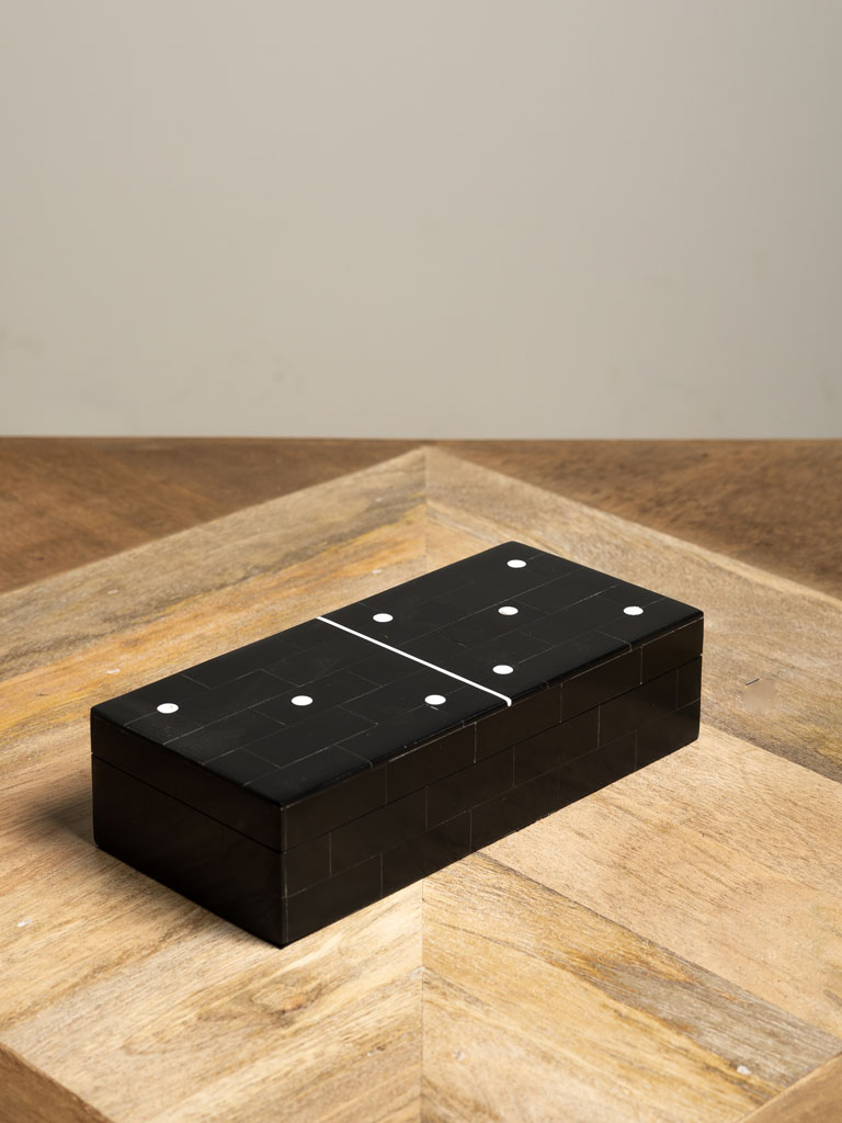Black domino box 8 - 1