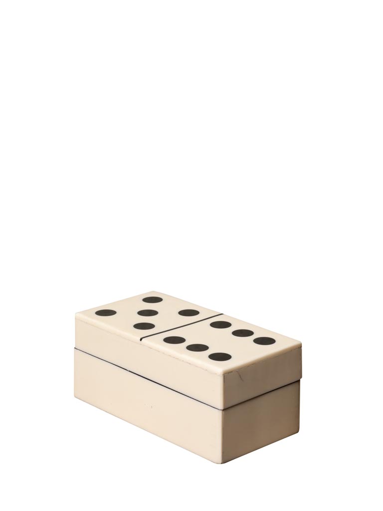 White domino box - 2