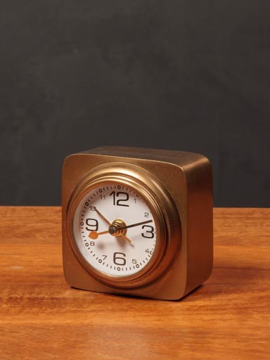 Small square clock rounded edges
