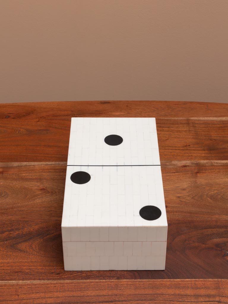 White XXL domino box - 5
