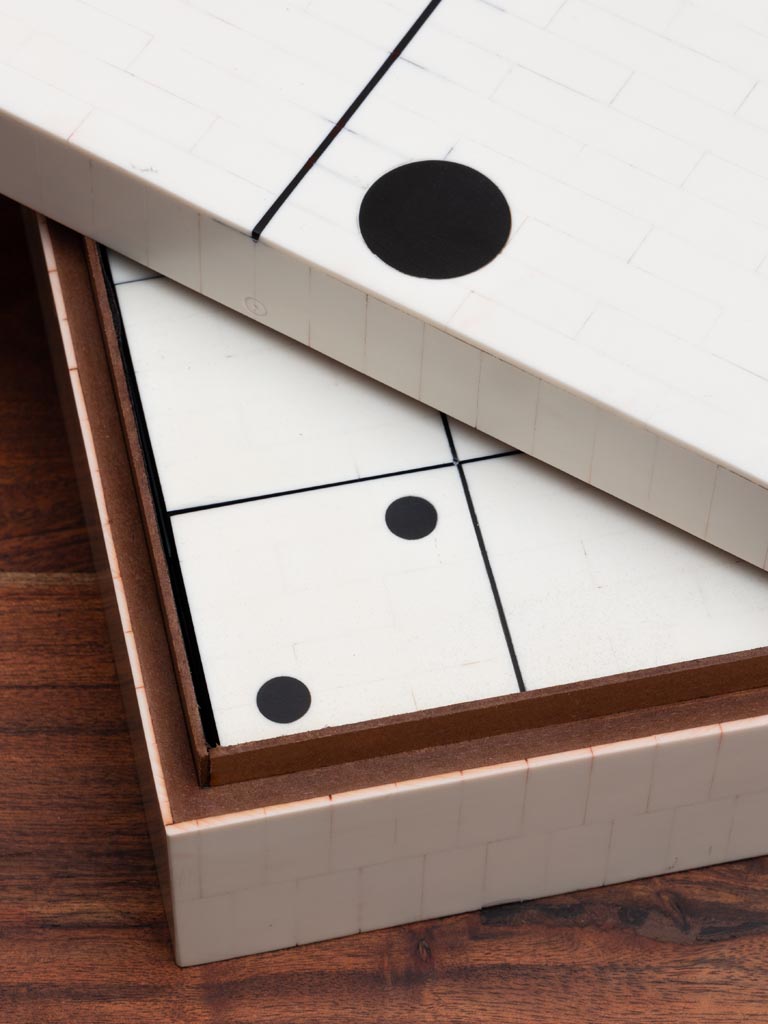 White XXL domino box - 6