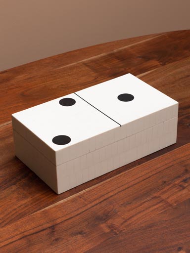 White XXL domino box