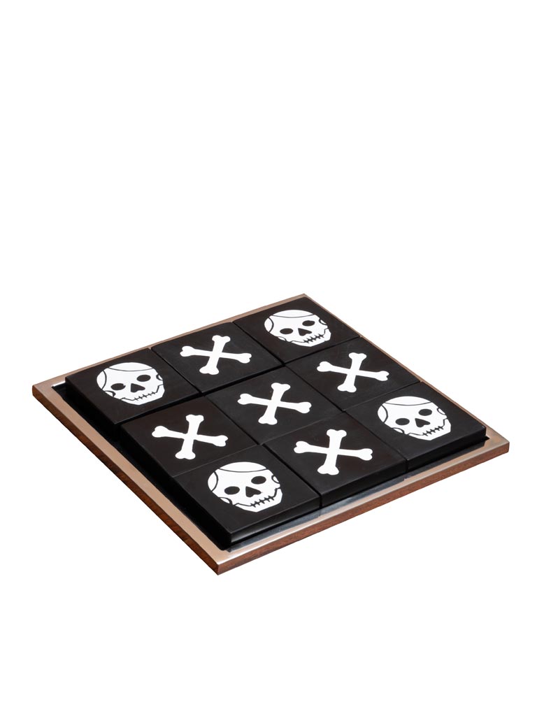 Tic tac toe game pirates in steel and resin - 2