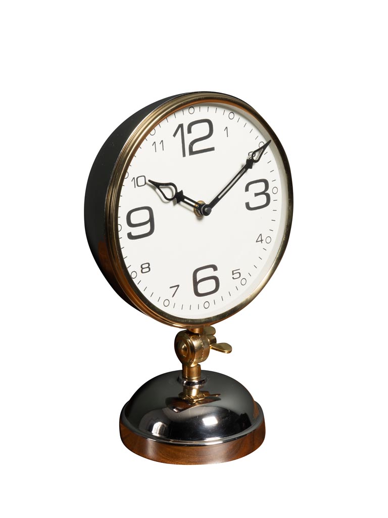 Table clock headlight style - 2