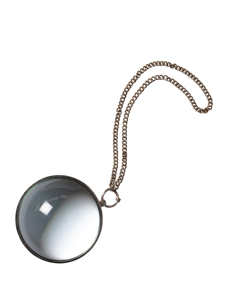Magnifier with silver chain - 2