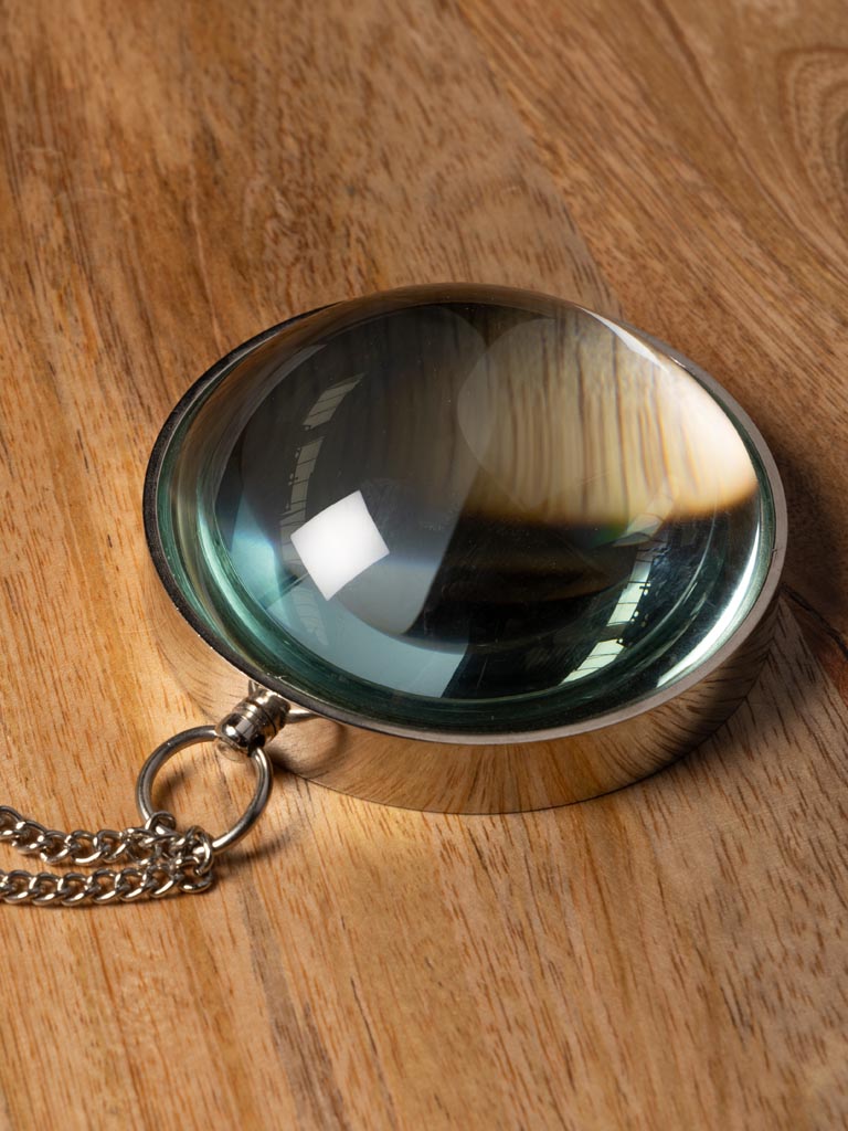 Magnifier with silver chain - 5