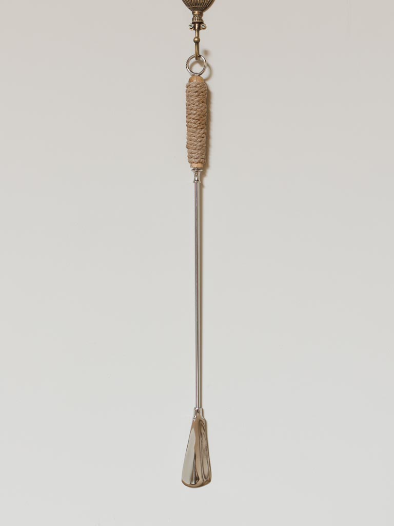 Large shoehorn cord handle - 3