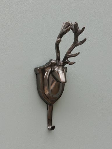 Large deer head hook