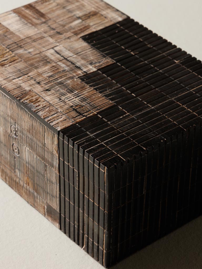 Grey and black horn box Emir - 5