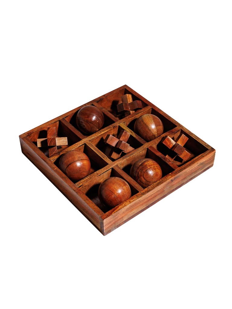 3D wooden Tic tac toe - 2