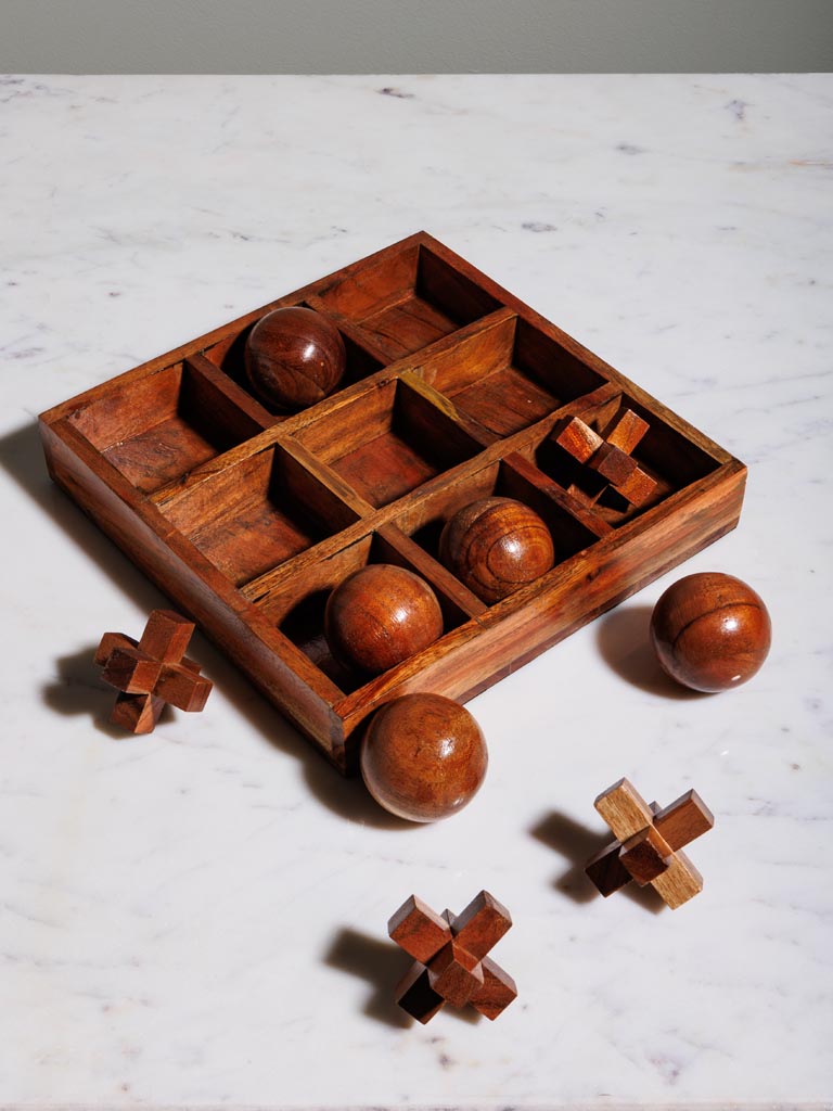 3D wooden Tic tac toe - 4
