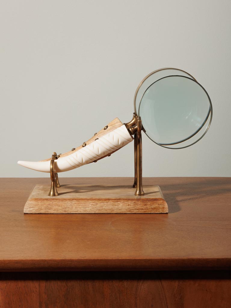 S/2 horn magnifier on stand - 1