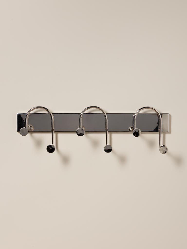 Porte manteau alu 6 crochets U-turn - 1