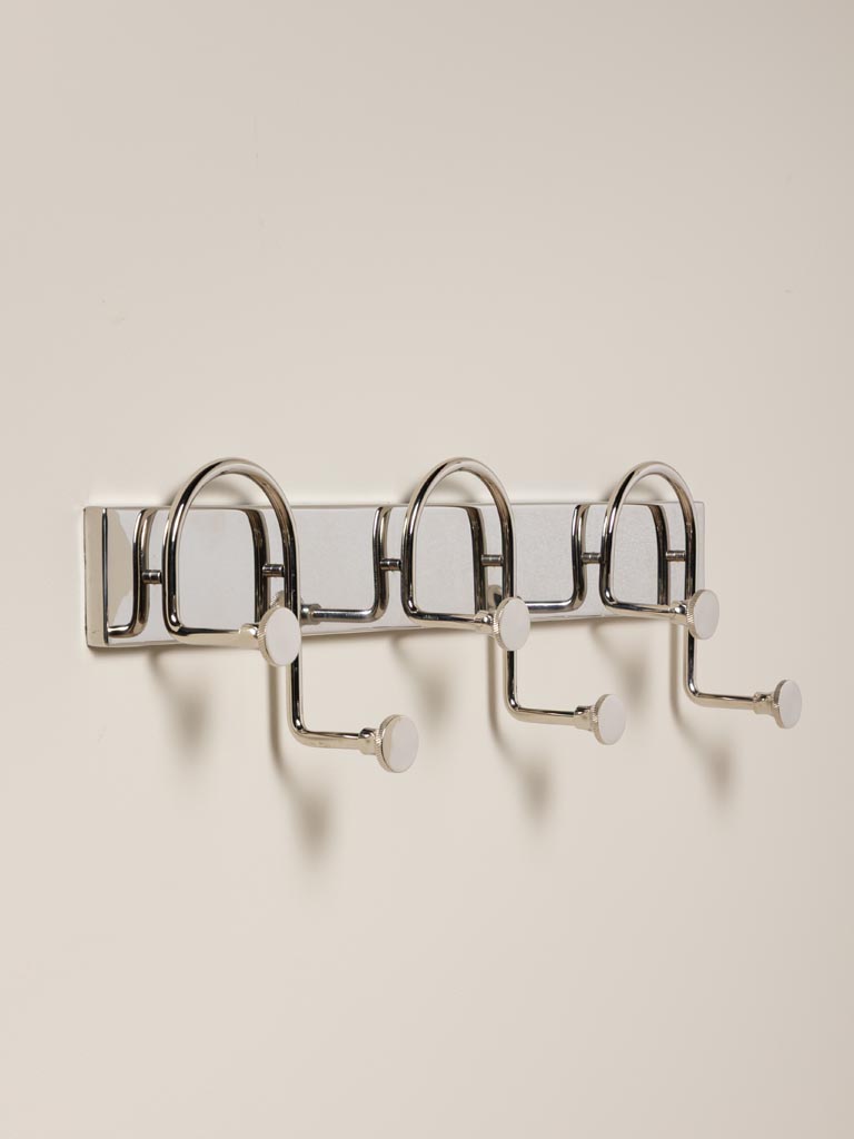 Porte manteau alu 6 crochets U-turn - 3