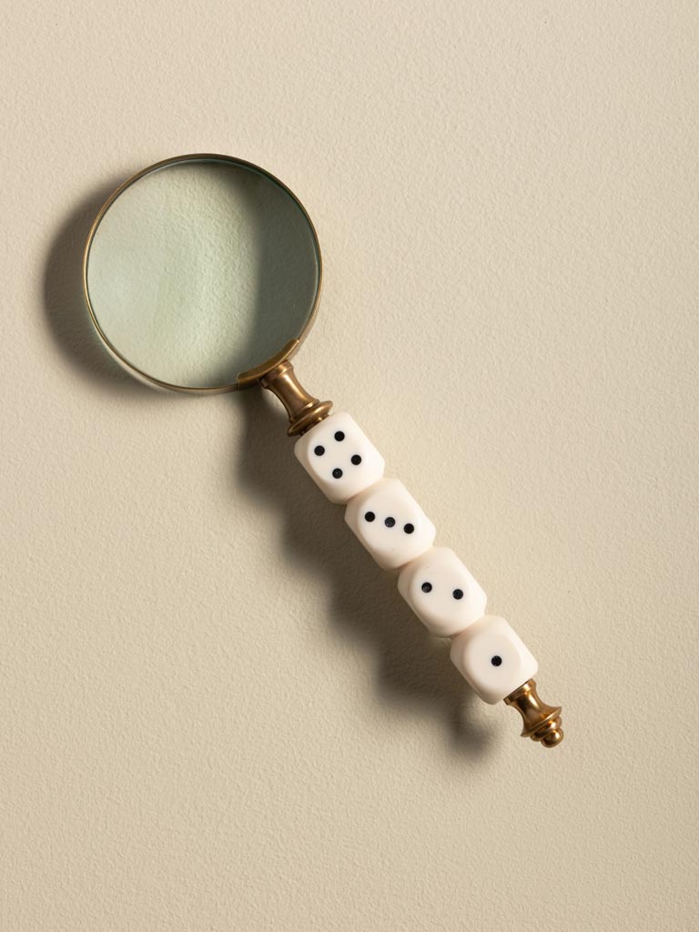 Magnifier with 4 dice handle - 1