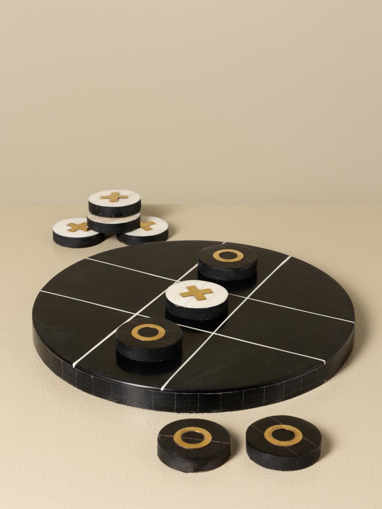 Jeu OXO sur base ronde - 3