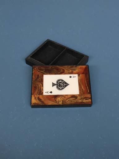 Ace box with 2 decks of cards