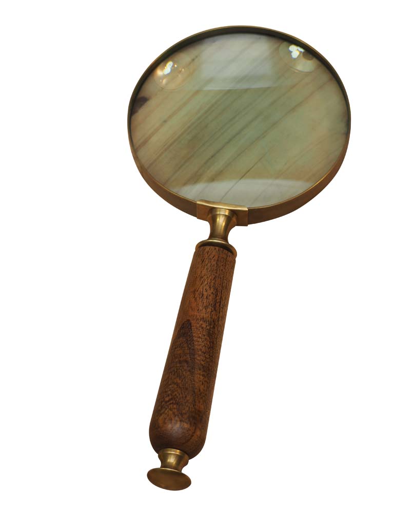 Magnifier with wooden handle - 2