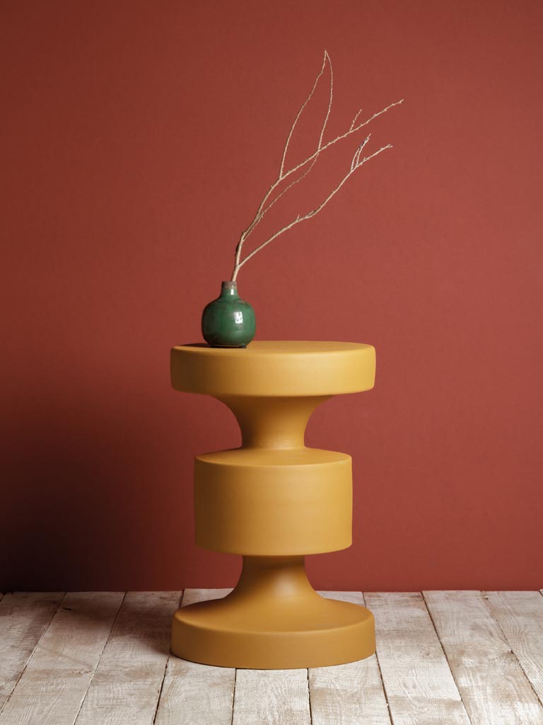 Side table mustard Forms - 1