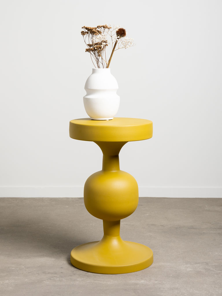 Tablel d'appoint jaune Forms - 1