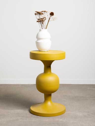 Side table ochre Forms