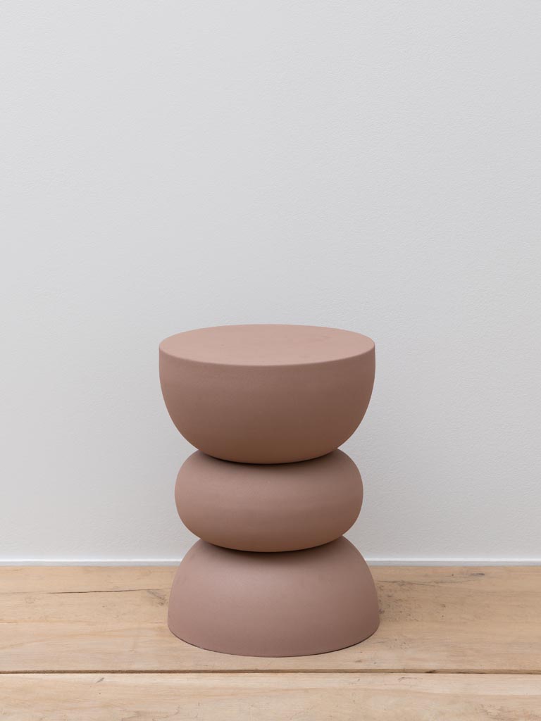 Side table powder pink Forms - 3