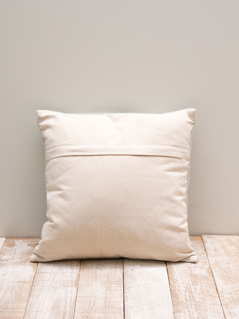 Fine wave cotton cushion Tamajeq - 3