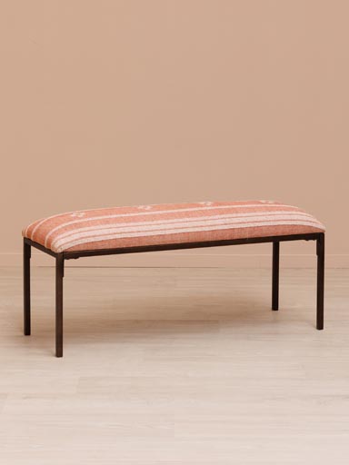 Banc rouge Kilim