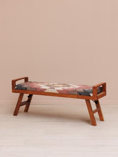 Bench indian Kilim