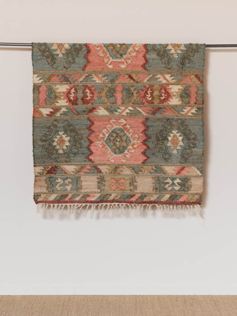 Kilim patchwork rug - 1