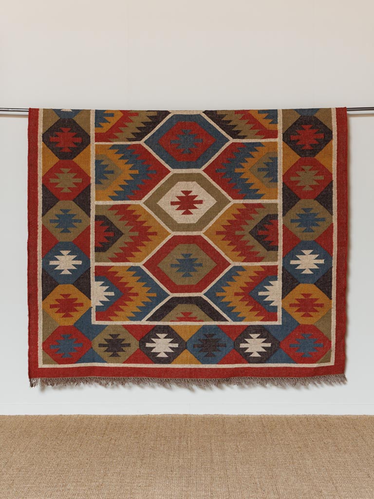 Big kilim rug Pueblos - 1