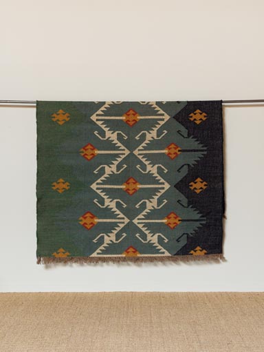 Large kilim rug Apache