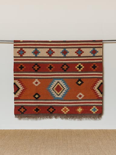 Large kilim rug Yakamas