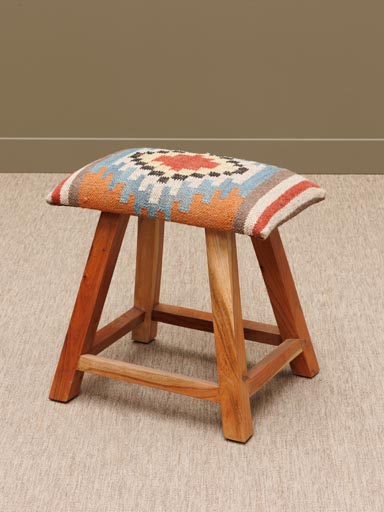 Kilim stool Autumn