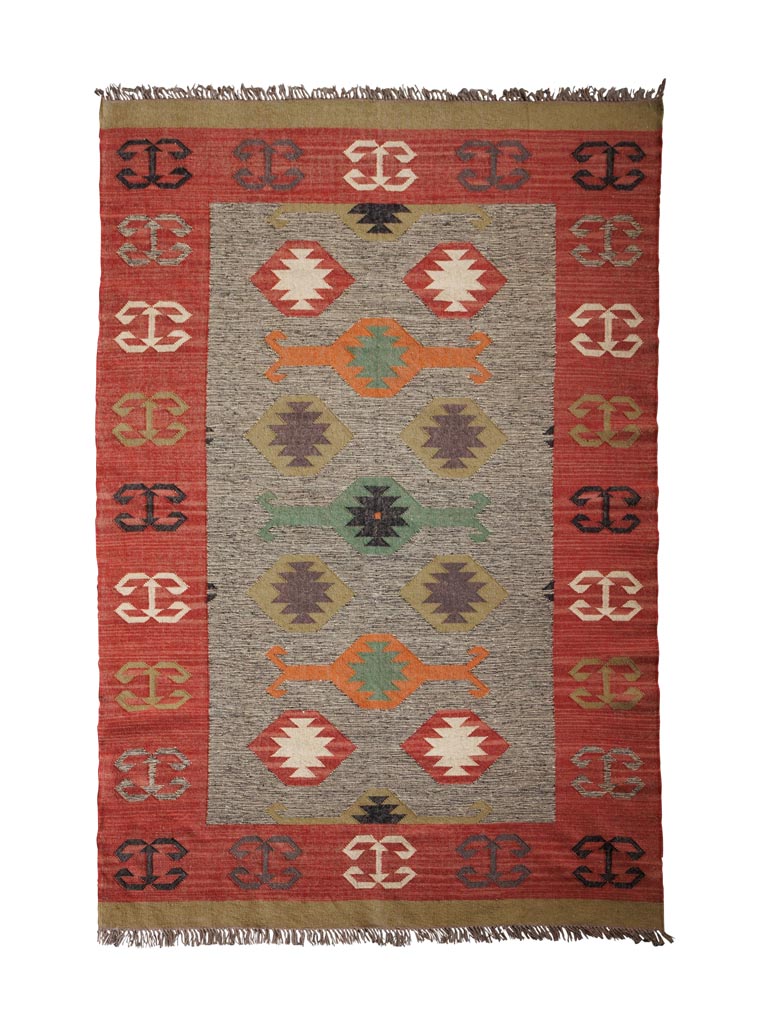 Big kilim rug Navajos - 2