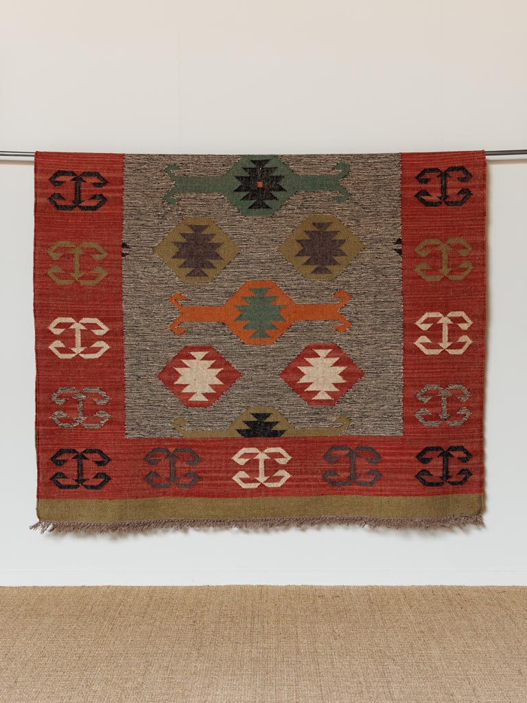 Big kilim rug Navajos - 1