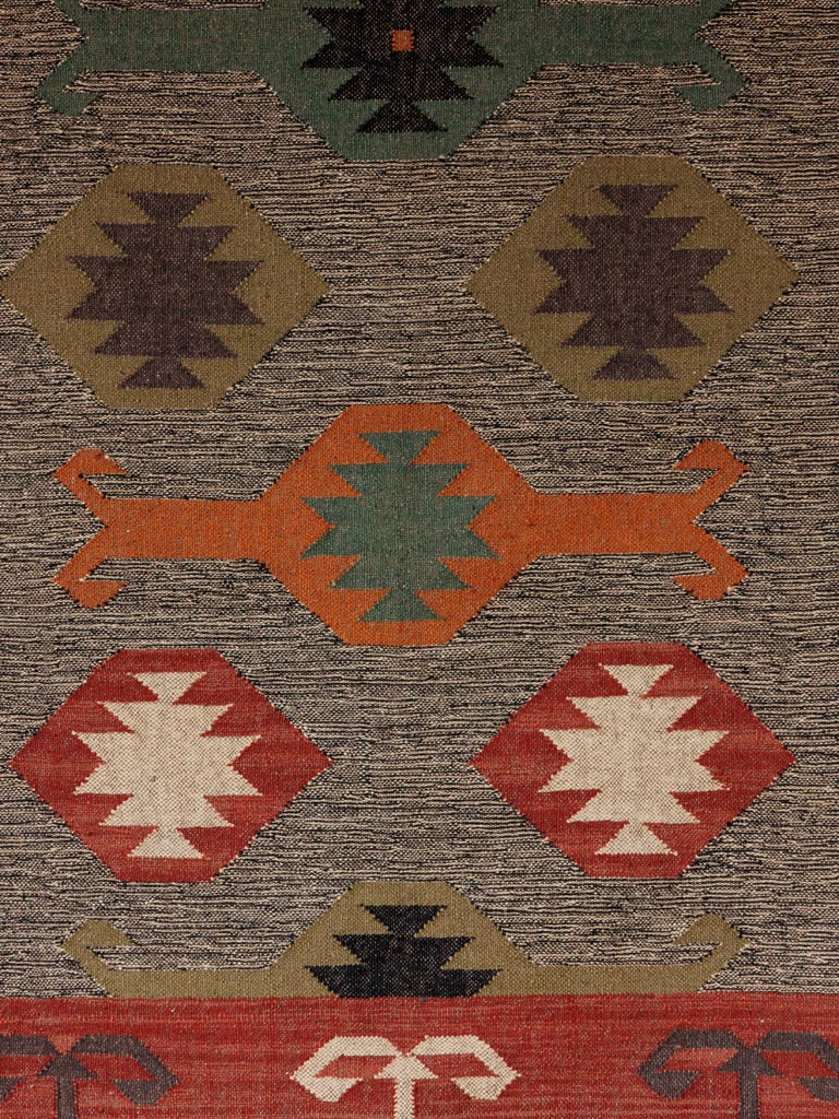 Big kilim rug Navajos - 3