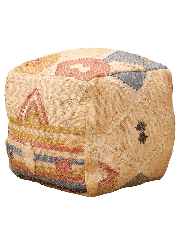 Kilim pouf Summer end - 2