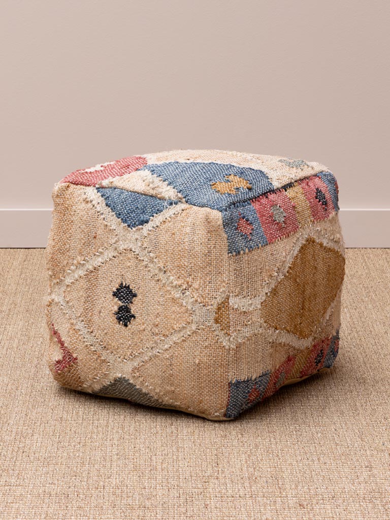 Kilim pouf Summer end - 1