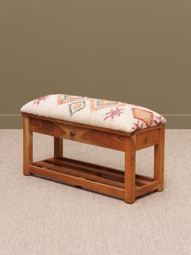 Small bench one drawer Taznou
