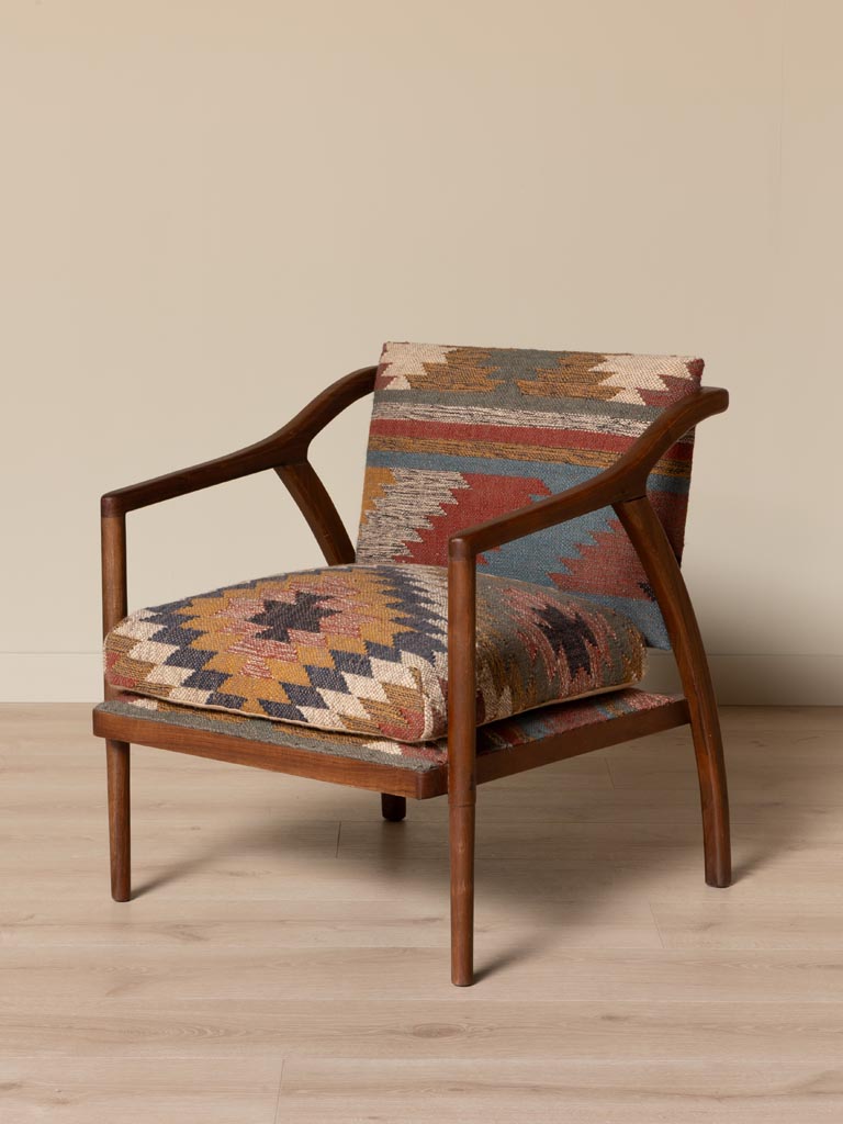 Kilim armchair Ayaco - 1