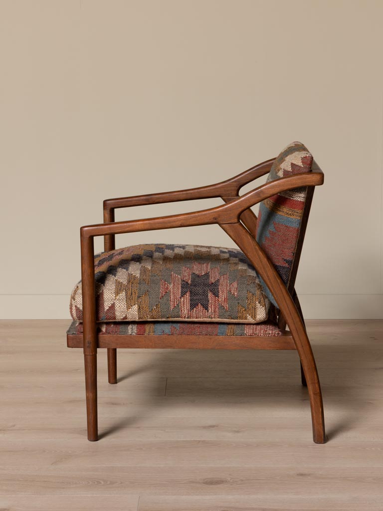 Kilim armchair Ayaco - 6
