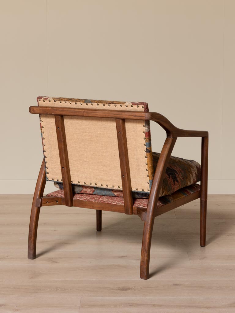 Kilim armchair Ayaco - 5