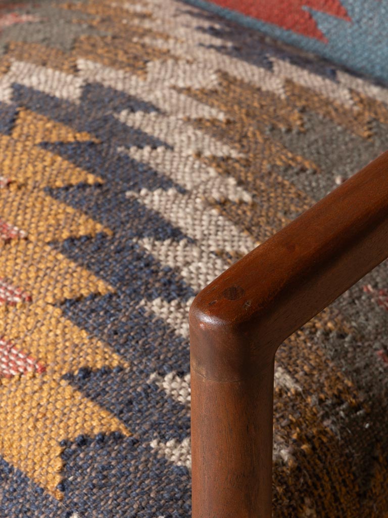Kilim armchair Ayaco - 7