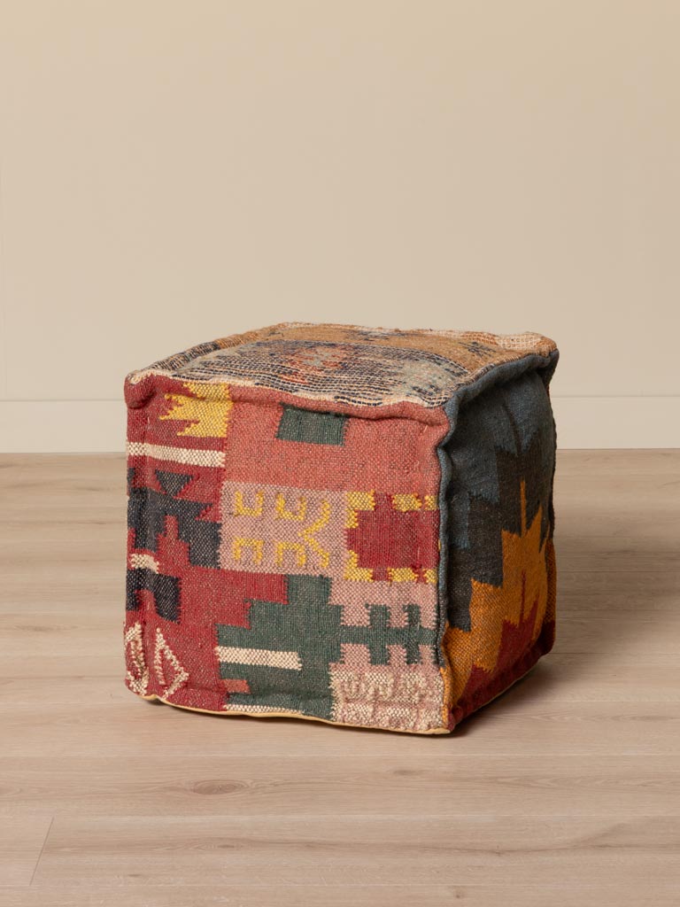 Winter kilim footstool Tikana - 1