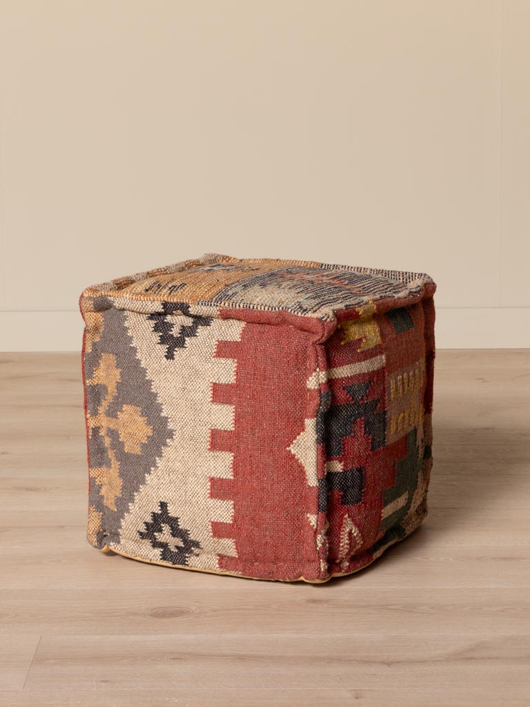 Winter kilim footstool Tikana - 4
